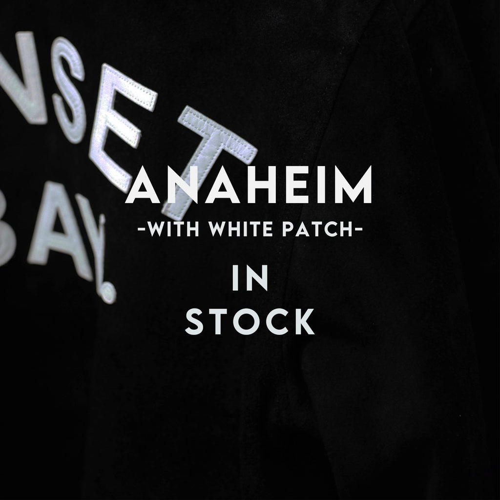 ANAHEIM W/PATCH- BLACK   IN STOCK