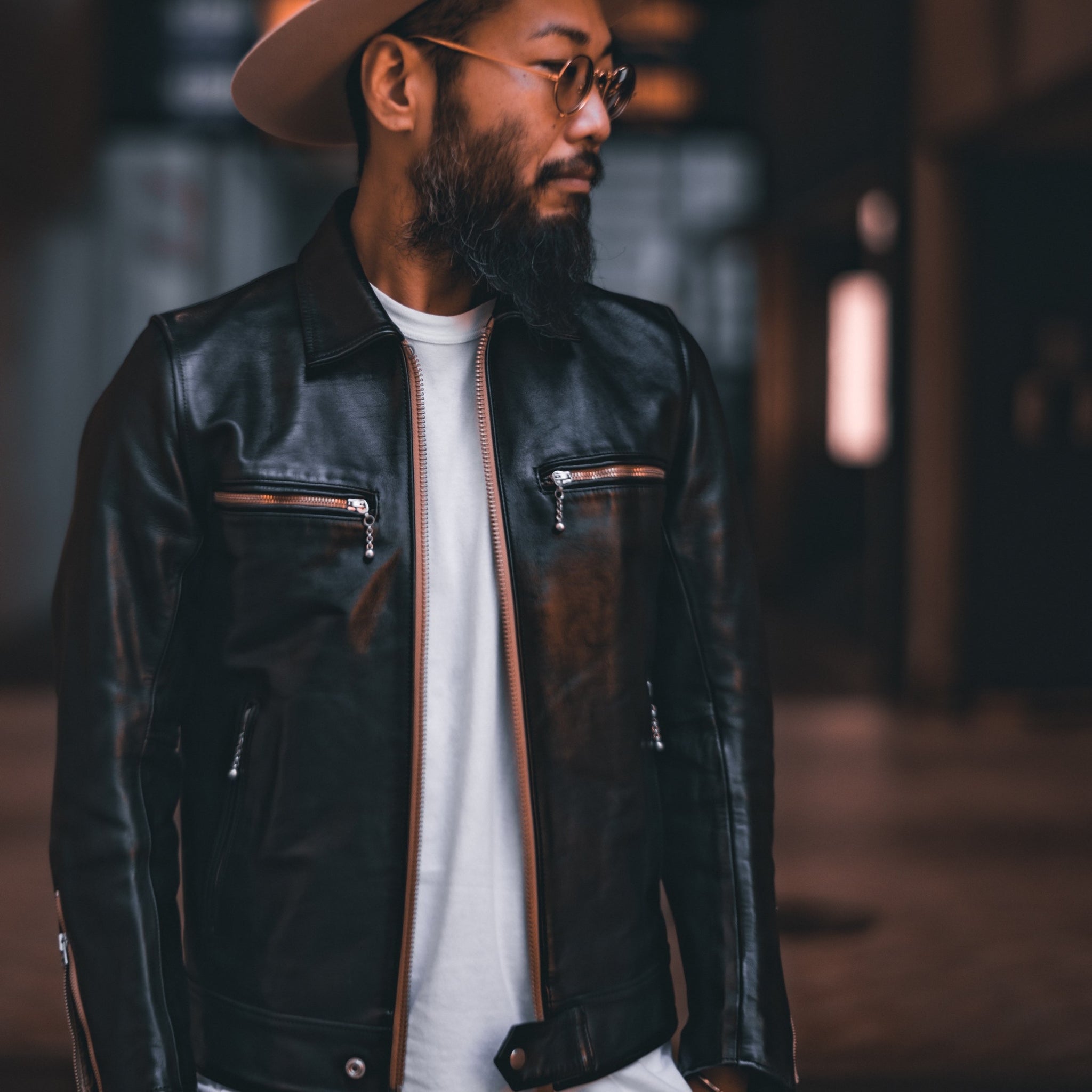 SUNSET BAY -NATALIE CALF HUDSON- BLACK