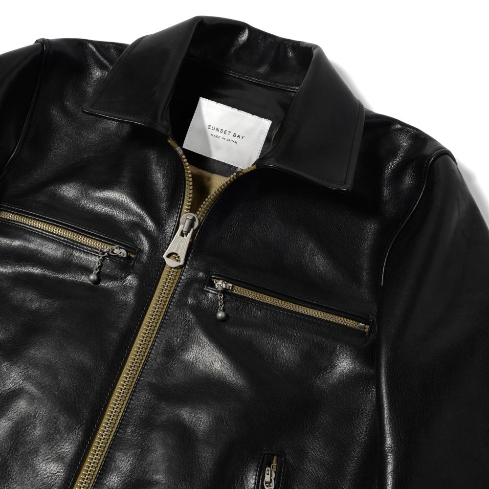 サンセットベイ　ジョージア　ホースハイド ブラックsize4 GEORGIA - BLACK – SUNSET BAY